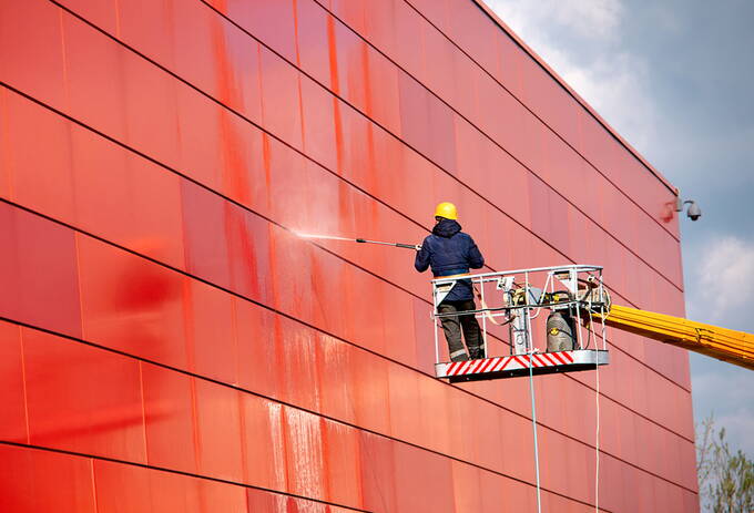 IC Unternehmungen Hauswartung Fassadenreinigung